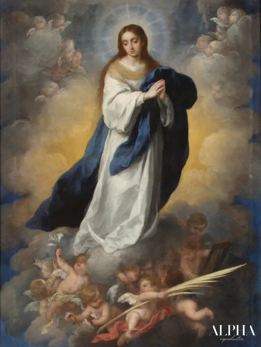 L'Immaculée Conception de la Sainte Vierge Marie, 1678 - Bartolomé Esteban Murillo - Reproductions de tableaux et peintures haut de gamme