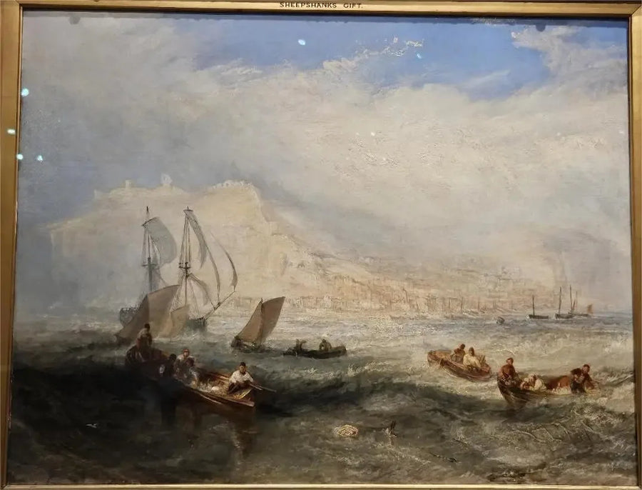 Hastings açıklarında Olta Balıkçılığı - J. M. W. Turner