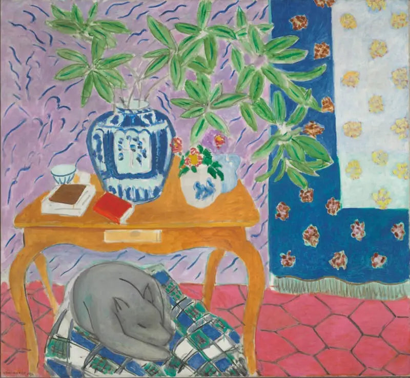 İç Mekan ve Köpek - Henri Matisse
