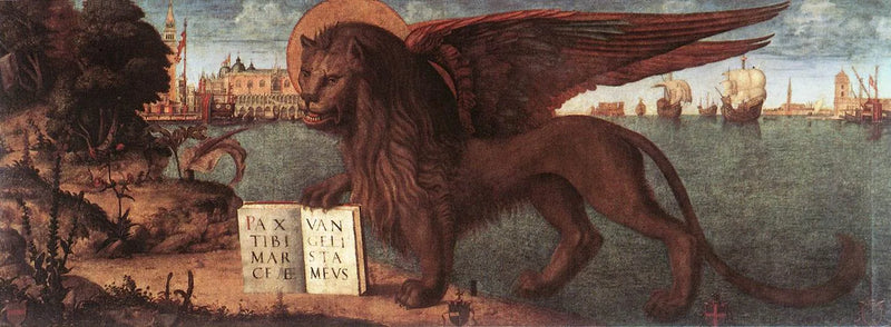 San Marco Aslanı - Vittore Carpaccio