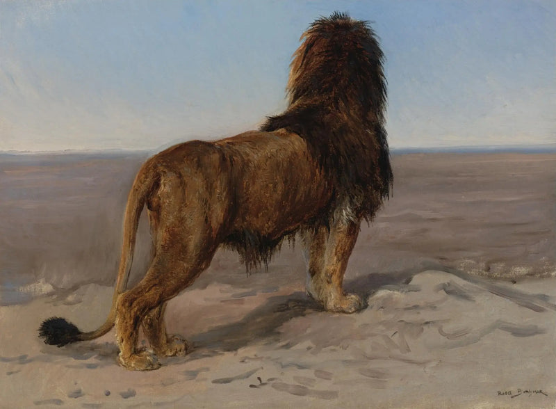 Aslan (Gözcü) - Rosa Bonheur