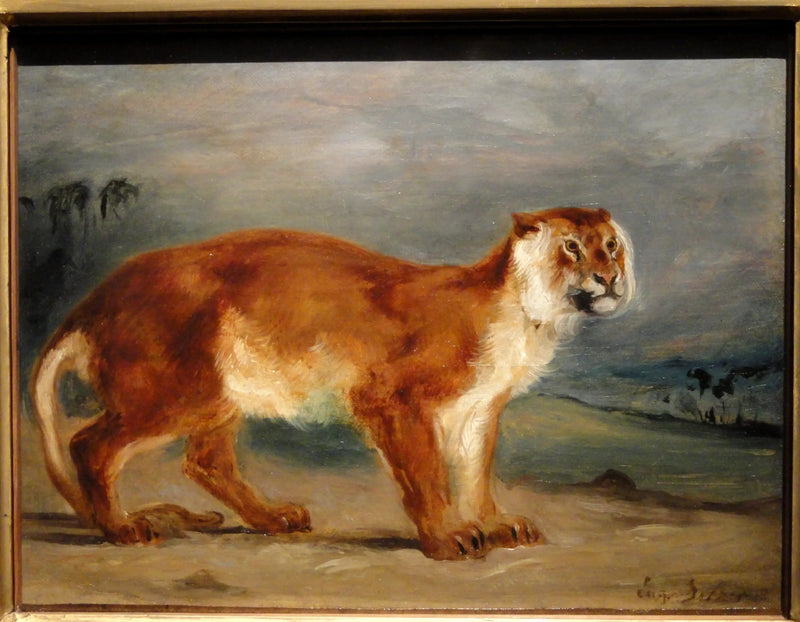 Aslan Dişi - Eugène Delacroix