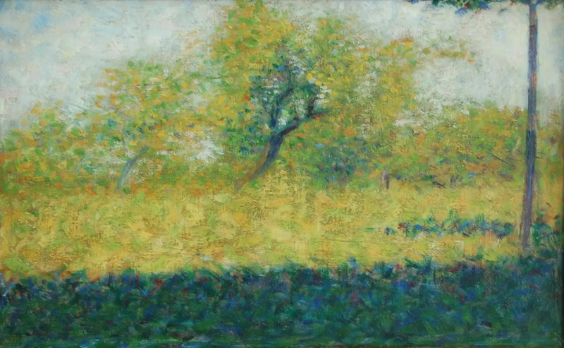 Bahar'da Ahşap Kenar - Georges Seurat