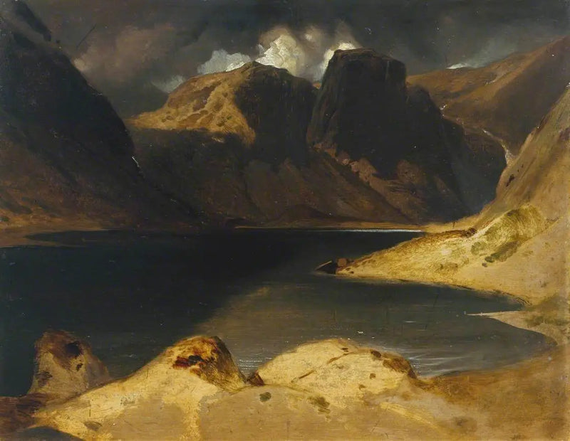 Loch Avon ve Cairngorm Dağları - Edwin Henry Landseer