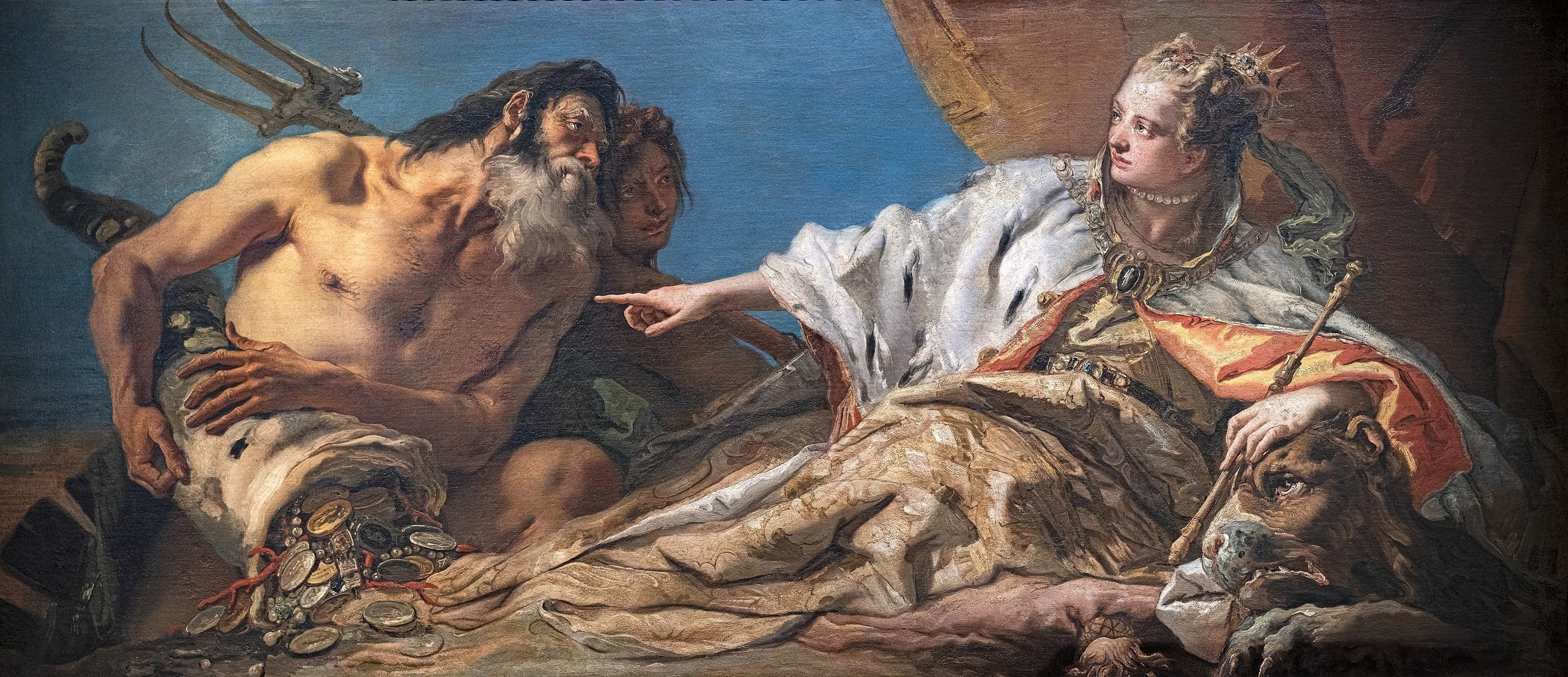 L’Offrande faite par Neptune à Venise - Giovanni Battista Tiepolo