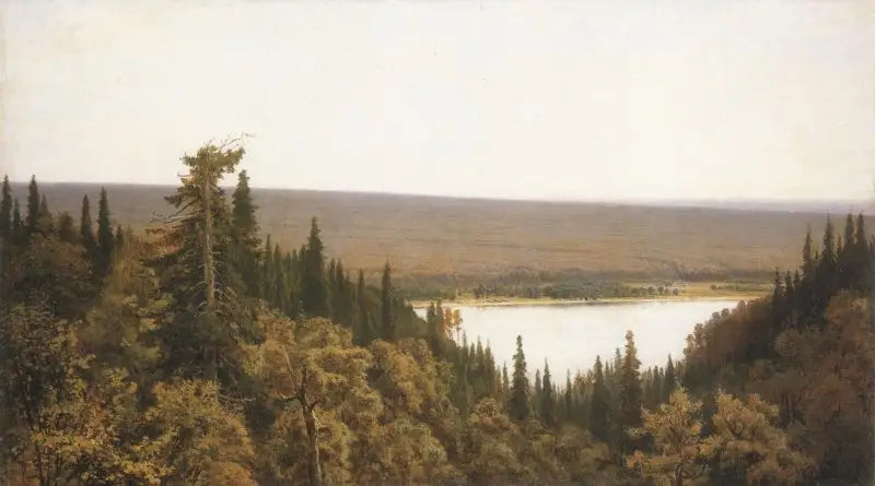 Log zengini (Kama'da çam ormanı) - Ivan Chichkine