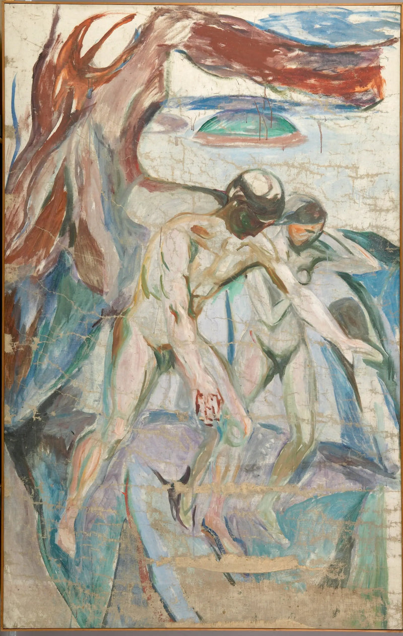 Fırtına: sol orta kısım - Edvard Munch