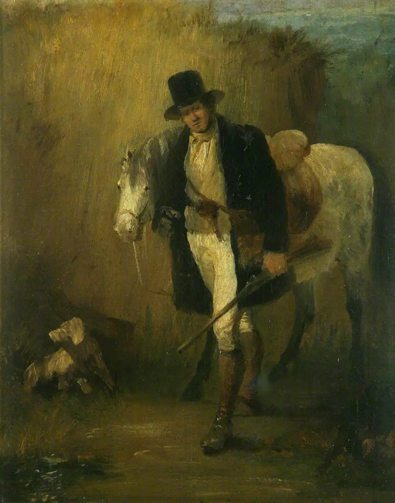 Lord Ellesmere ve onun ponisi, « Jack » - Edwin Henry Landseer