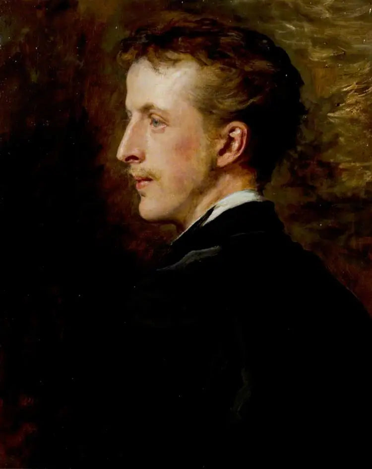 Lord Ronald Sutherland Gower (1845–1916), heykeltıraş ve yazar - John Everett Millais