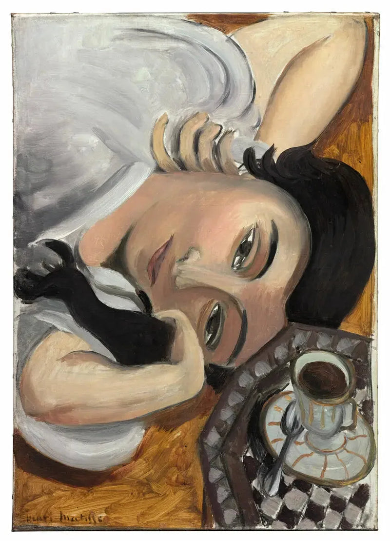 Kahve Fincanındaki Lorette - Henri Matisse