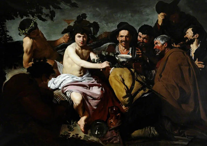 Los Borrachos (Bacchus'un Zaferi) - Diego Velázquez