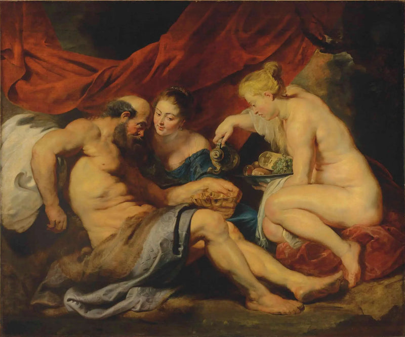 Lot ve Kızları - Peter Paul Rubens