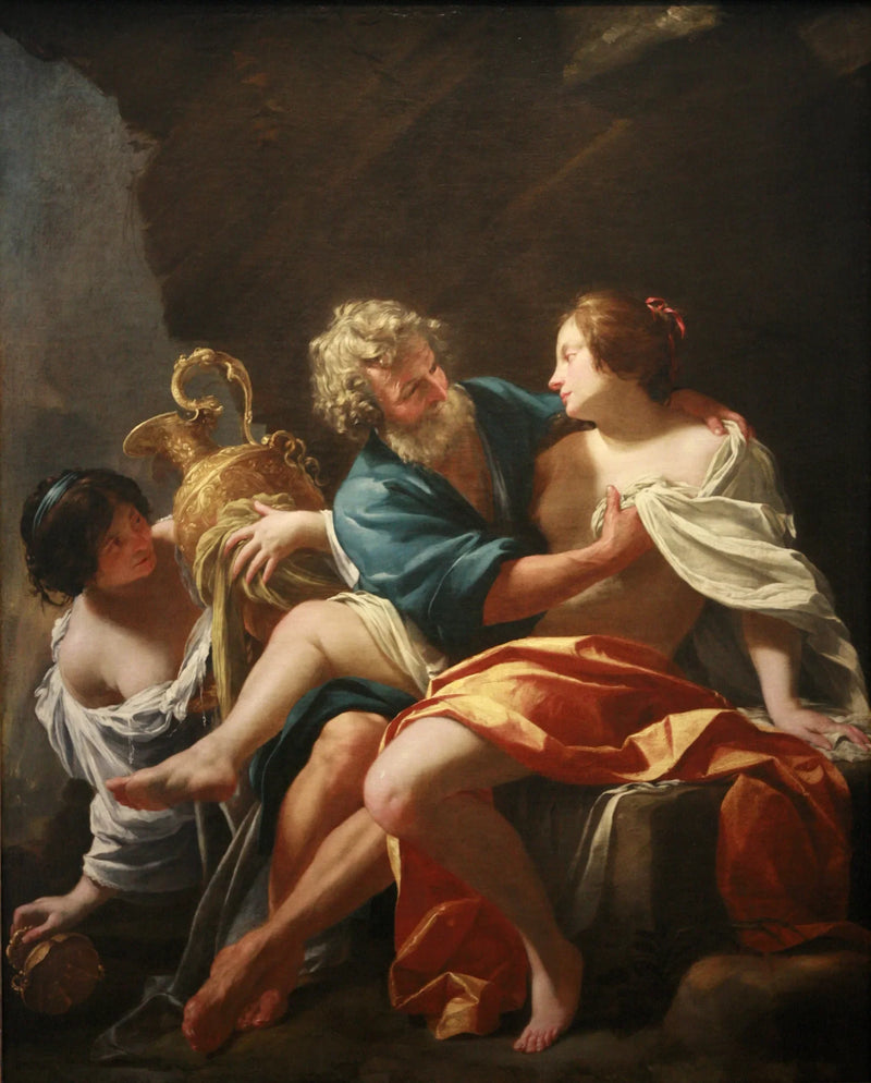 Loth ve Kızları - Simon Vouet