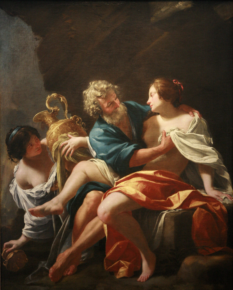 Loth ve Kızları - Simon Vouet