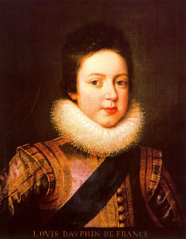 Louis XIII en Dauphin - Frans Pourbus the Younger - Alpha Reproduction