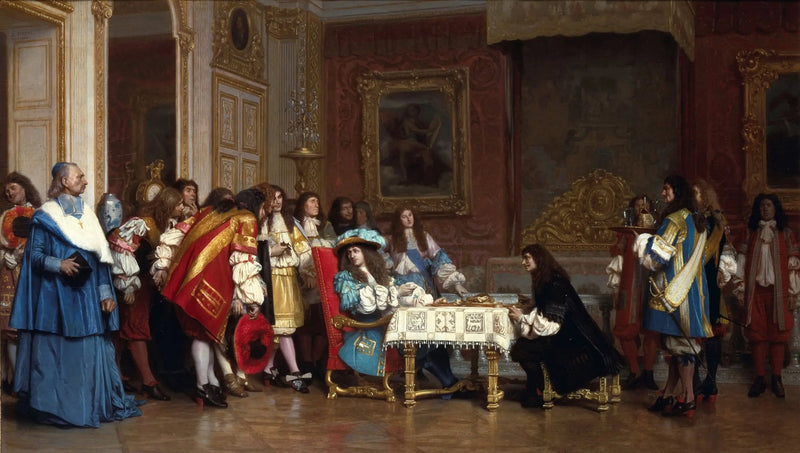 Louis XIV ve Molière - Jean-Léon Gérôme