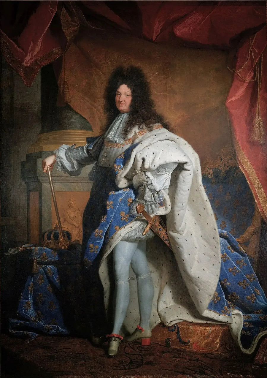 Fransa Kralı XIV. Louis (1638-1715) - Hyacinthe Rigaud