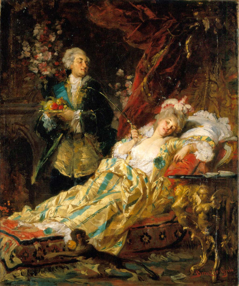Louis XV et Madame Dubarry - Gyula Benczúr image 1 reproduction réalisée par Alpha Reproduction
