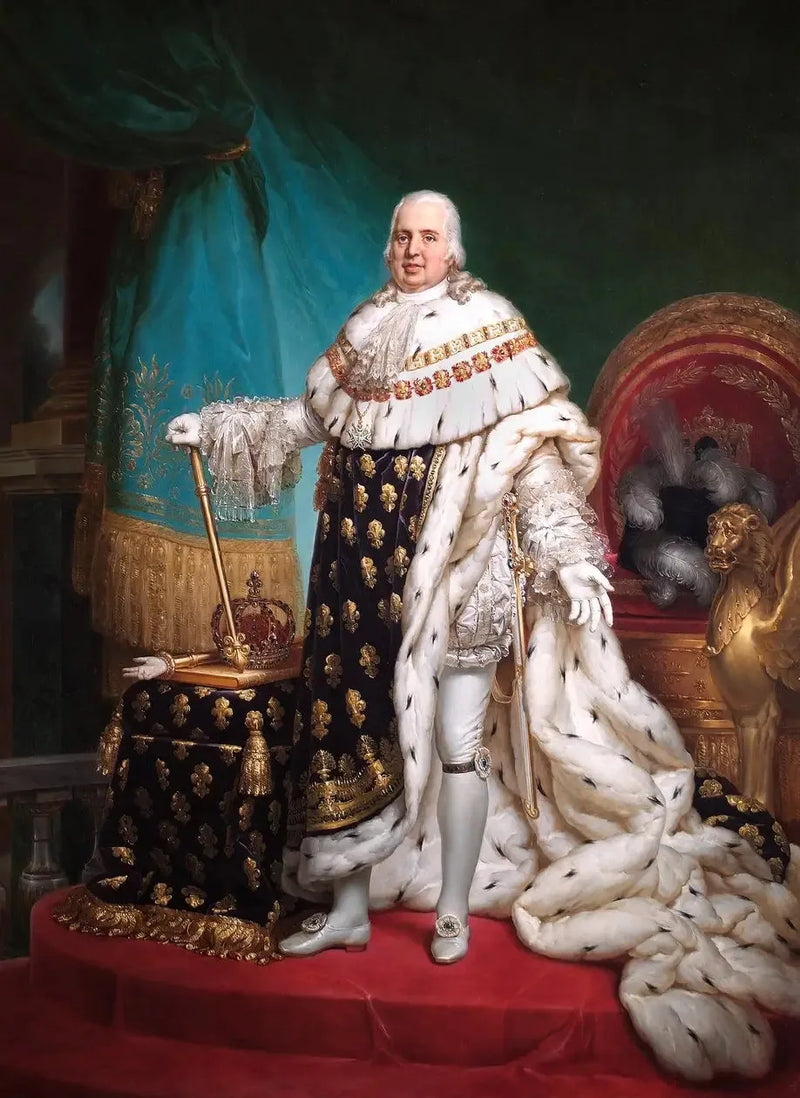 Louis XVIII (1755–1824), Fransa Kralı - François Gérard