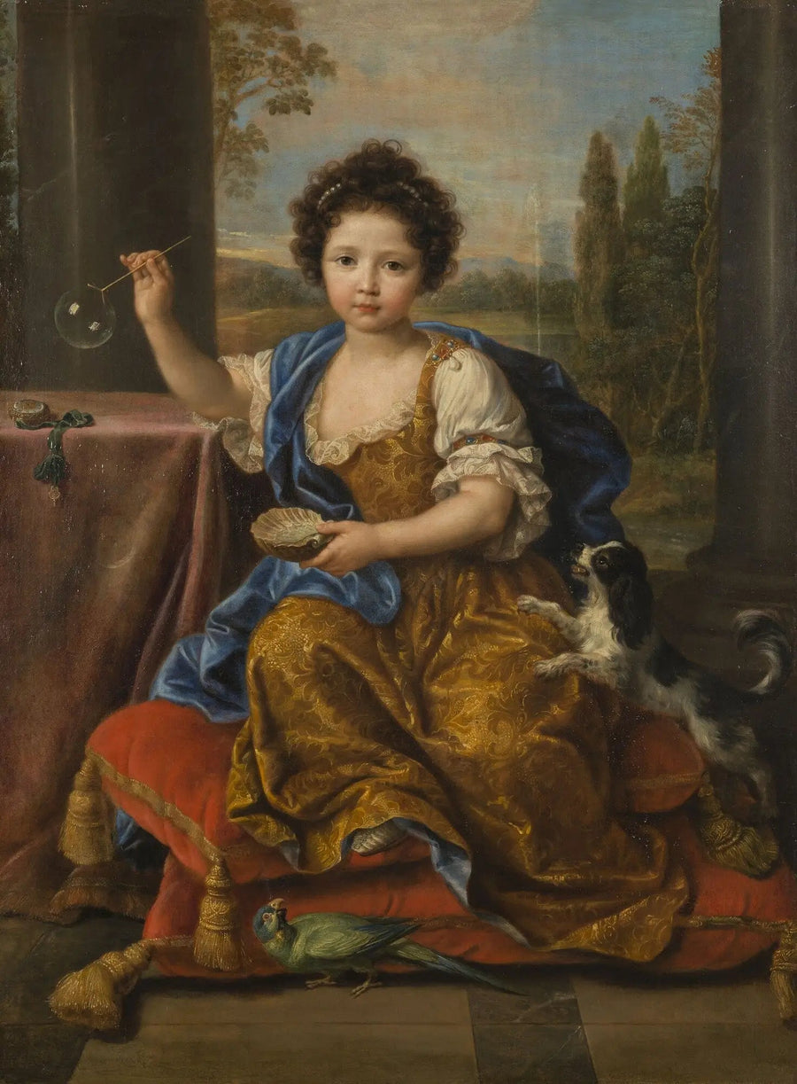 Louise-Marie de Bourbon, Orléans Düşesi, Mademoiselle de Tours - Pierre Mignard