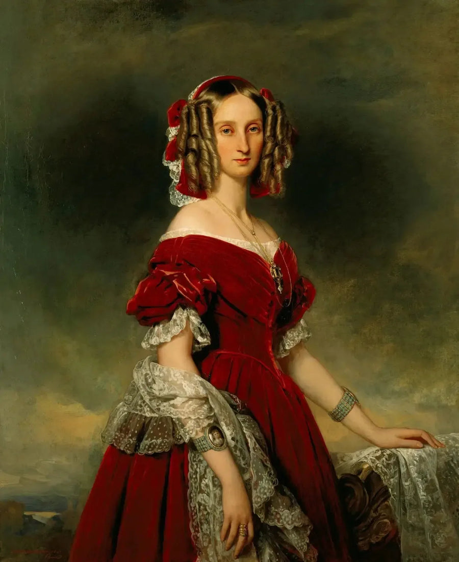 Louise, Belçika Kraliçesi (1812-1850) - Franz Xaver Winterhalter