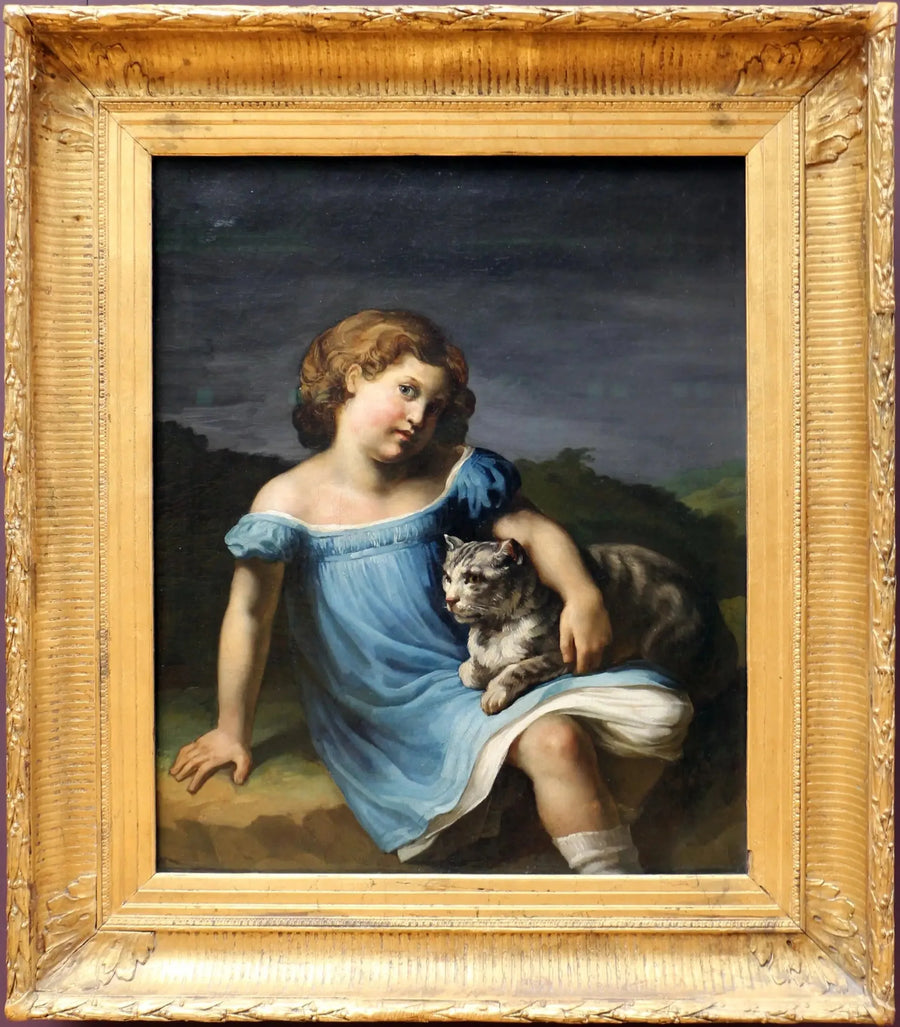 Louise Vernet çocuk - Théodore Géricault
