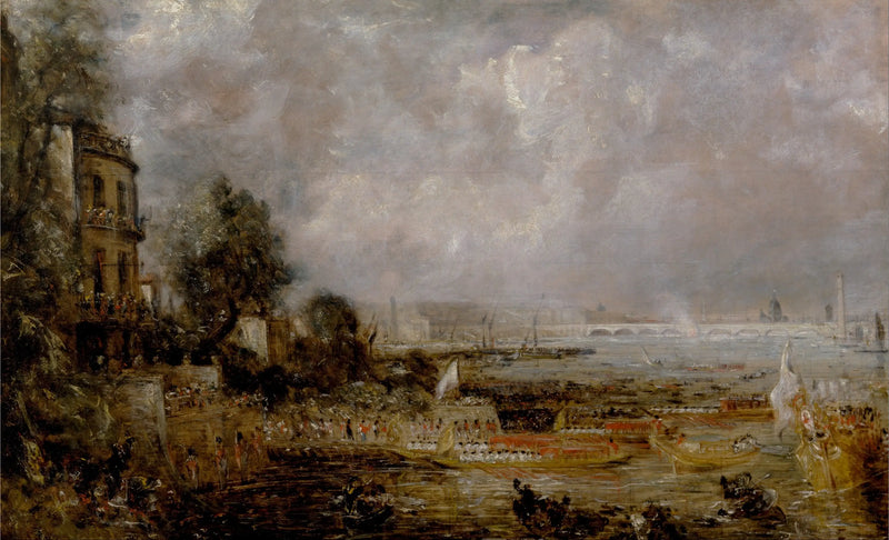 Waterloo Köprüsü'nün Açılışı - John Constable