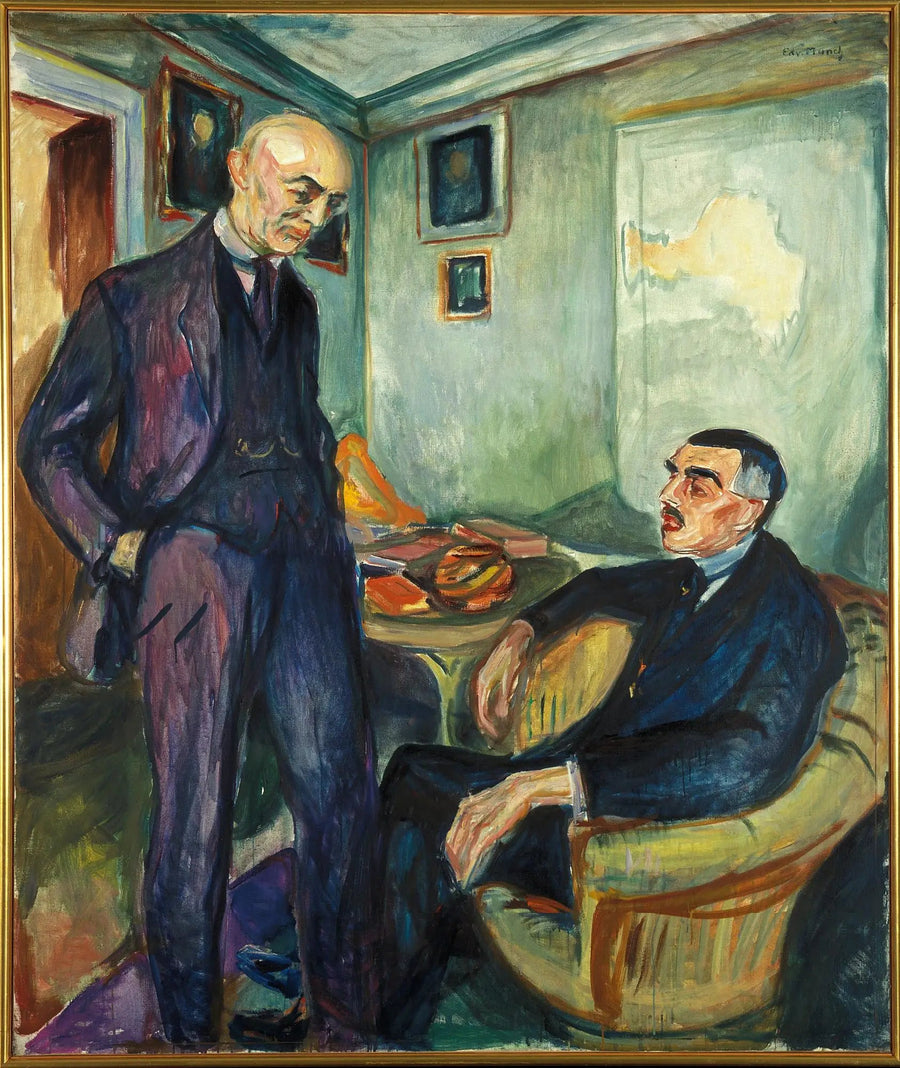 Lucien Dedichen ve Jappe Nilssen - Edvard Munch
