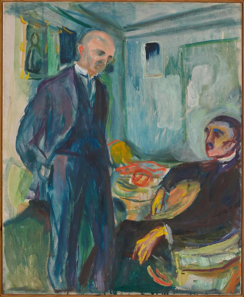 Lucien Dedichen ve Jappe Nilssen - Edvard Munch