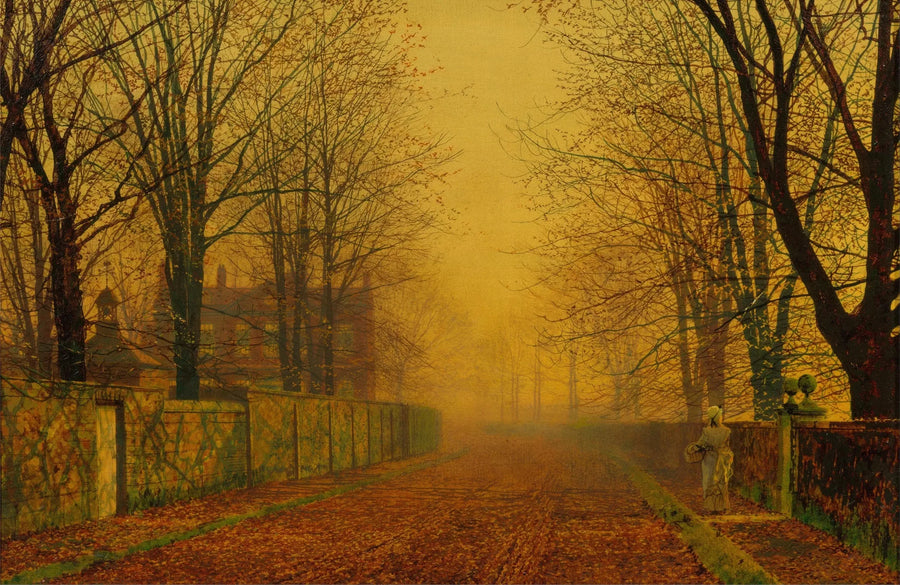 Akşam Parıltısı - John Atkinson Grimshaw