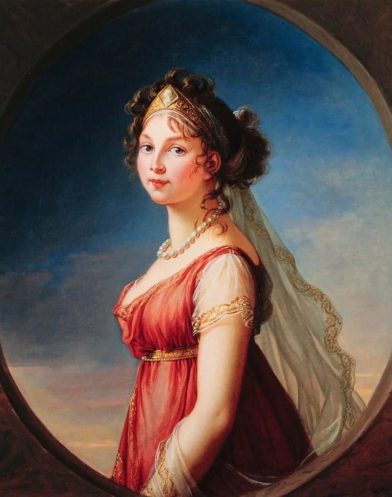 Prusya Kraliçesi Luise von Mecklenburg-Strelitz - Élisabeth Vigée Le Brun