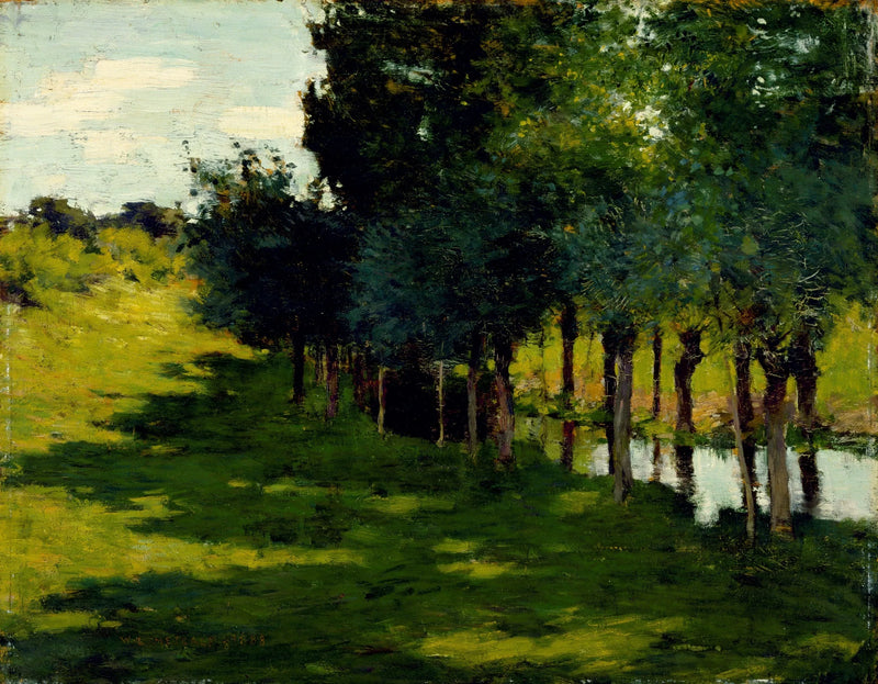 Güneş ışığı ve gölge - Willard Metcalf