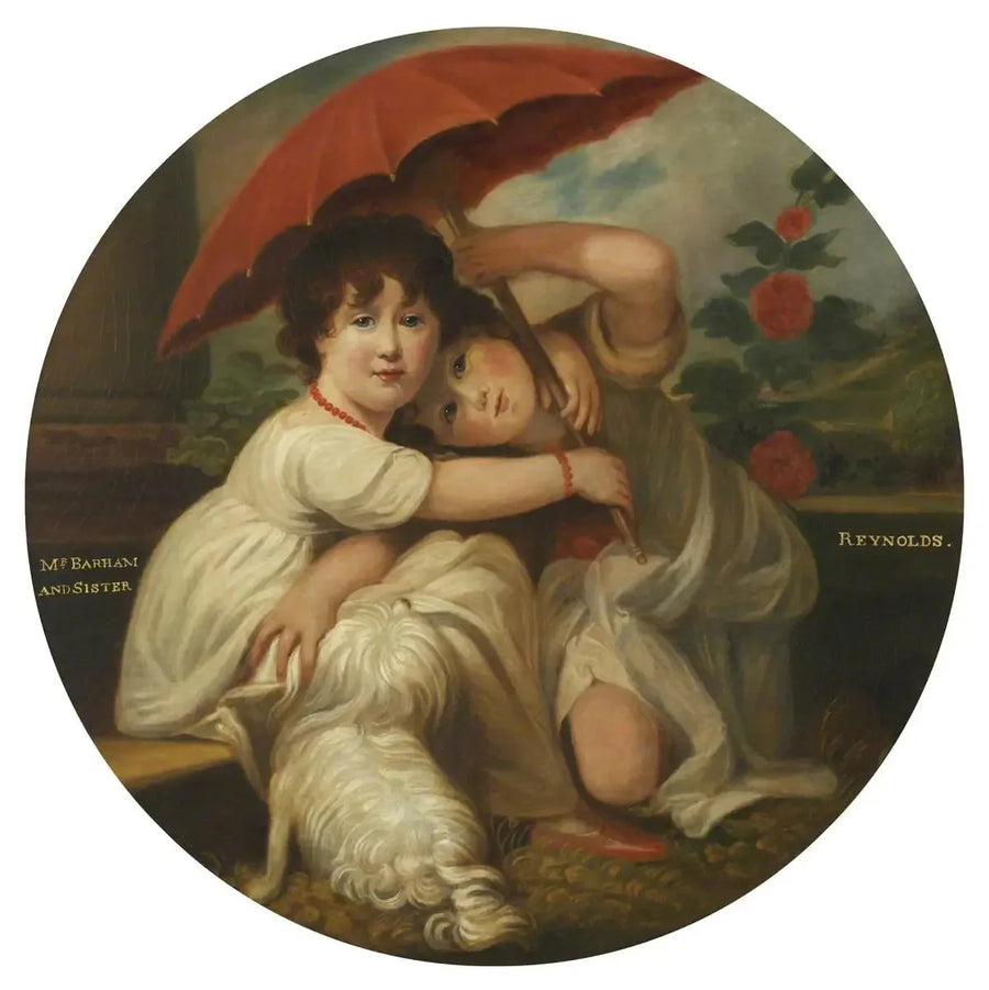 M. Barham ve Mlle Barham - Joshua Reynolds