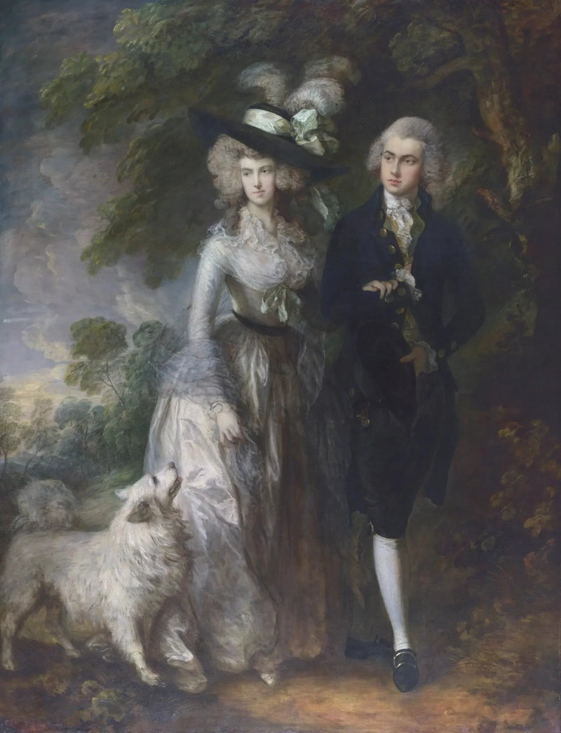 M. ve Mme William Hallett - Thomas Gainsborough