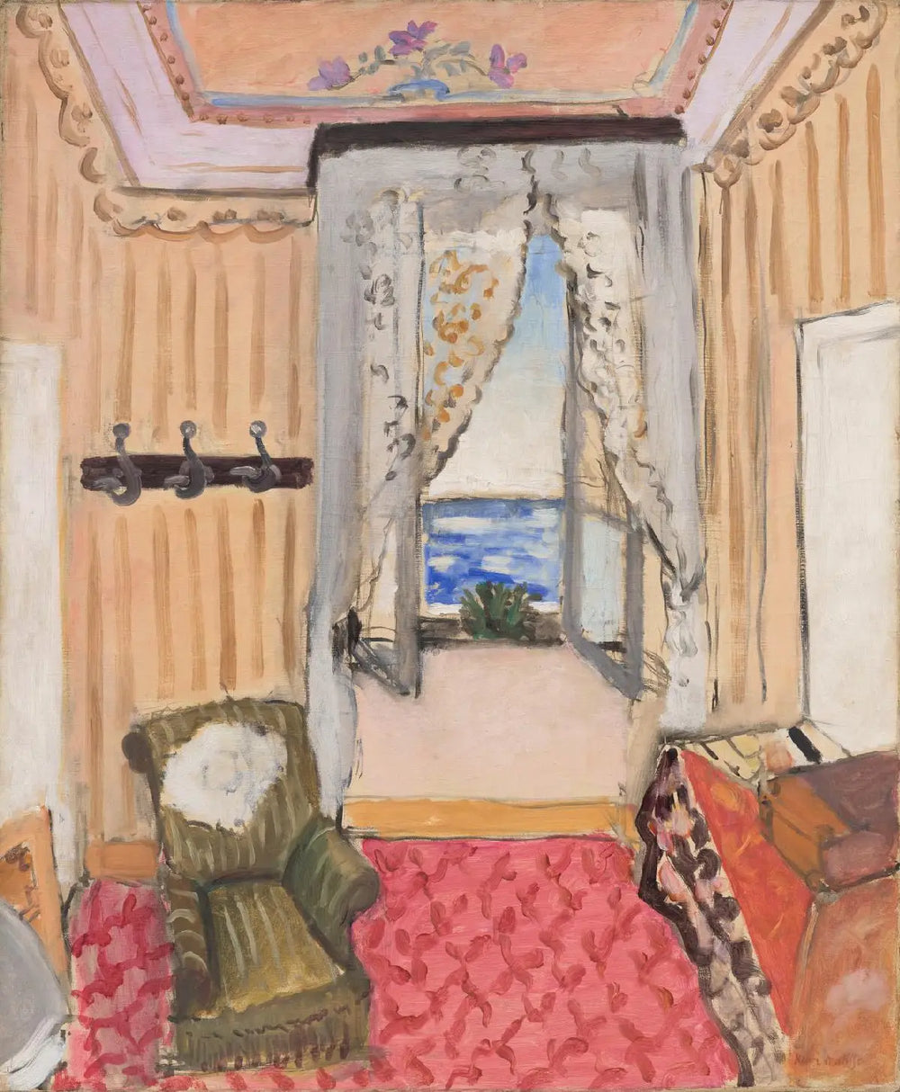 Reproduction du tableau « Ma chambre au Beau-Rivage - Henri Matisse » par Alpha Reproduction en peinture à l’huile