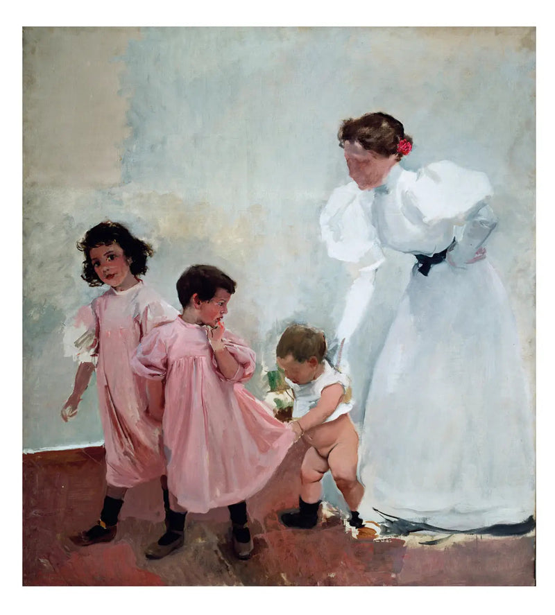 Benim eşim ve çocuklarım - Joaquín Sorolla
