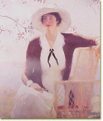 Kızım Elisabeth - Frank Weston Benson