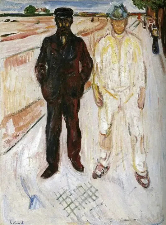 Mason ve Mekanikçi - Edvard Munch