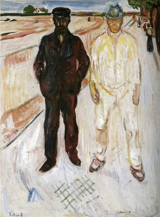 Mason ve Mekanikçi - Edvard Munch