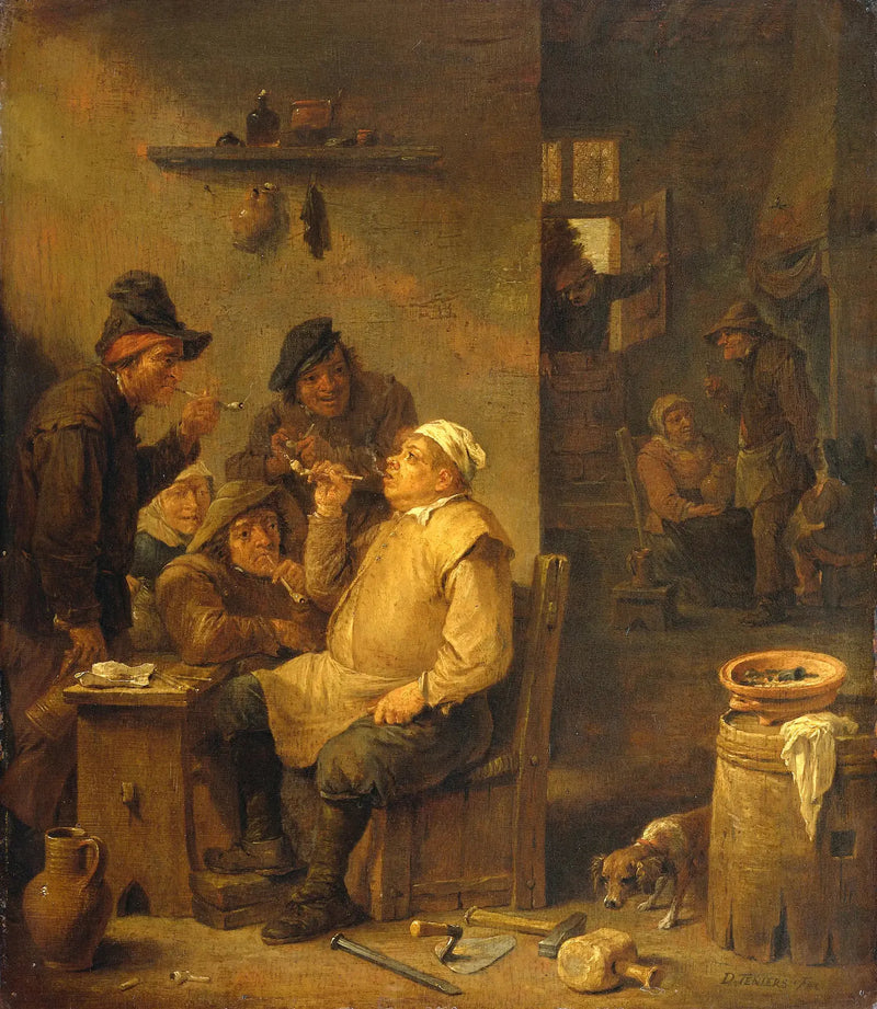 Fumalı Tütüncü Usta - David Teniers le Jeune