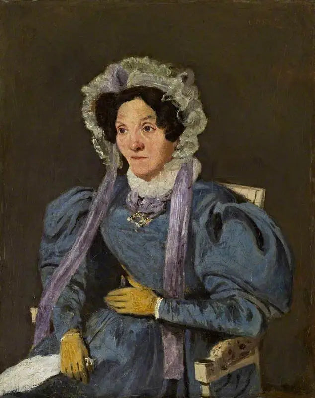Madame Corot, sanatçının annesi, Marie-Françoise Oberson doğumlu - Jean-Baptiste Camille Corot
