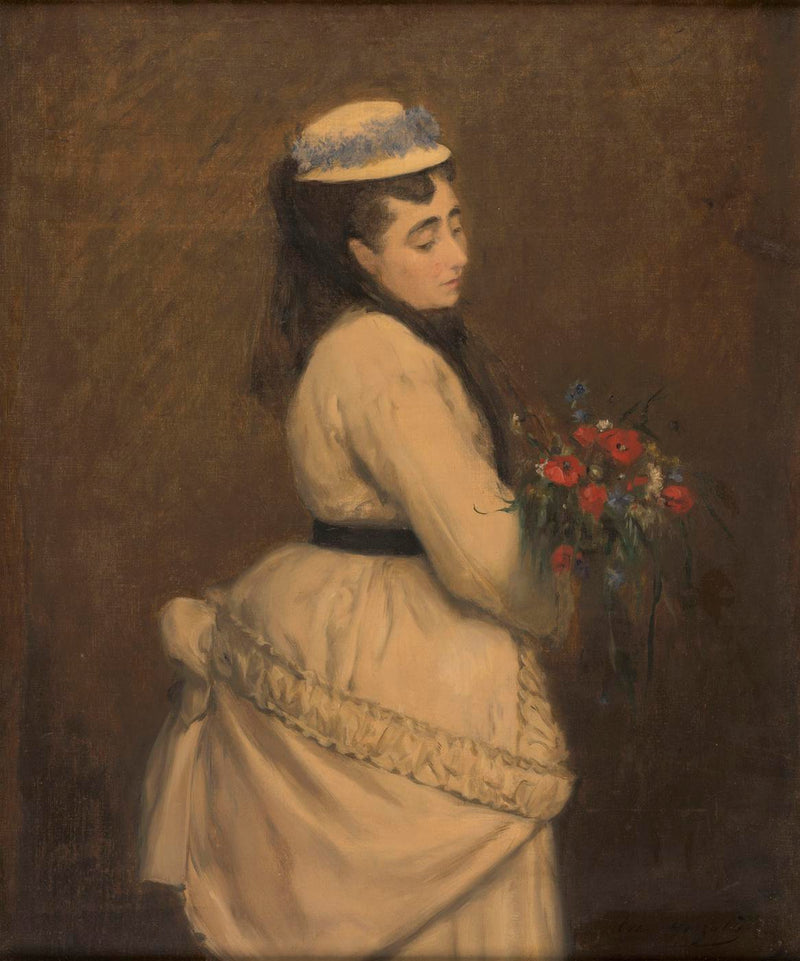 Madame E.G. (Sanatçının annesi Emmanuel Gonzalès) - Eva Gonzalès