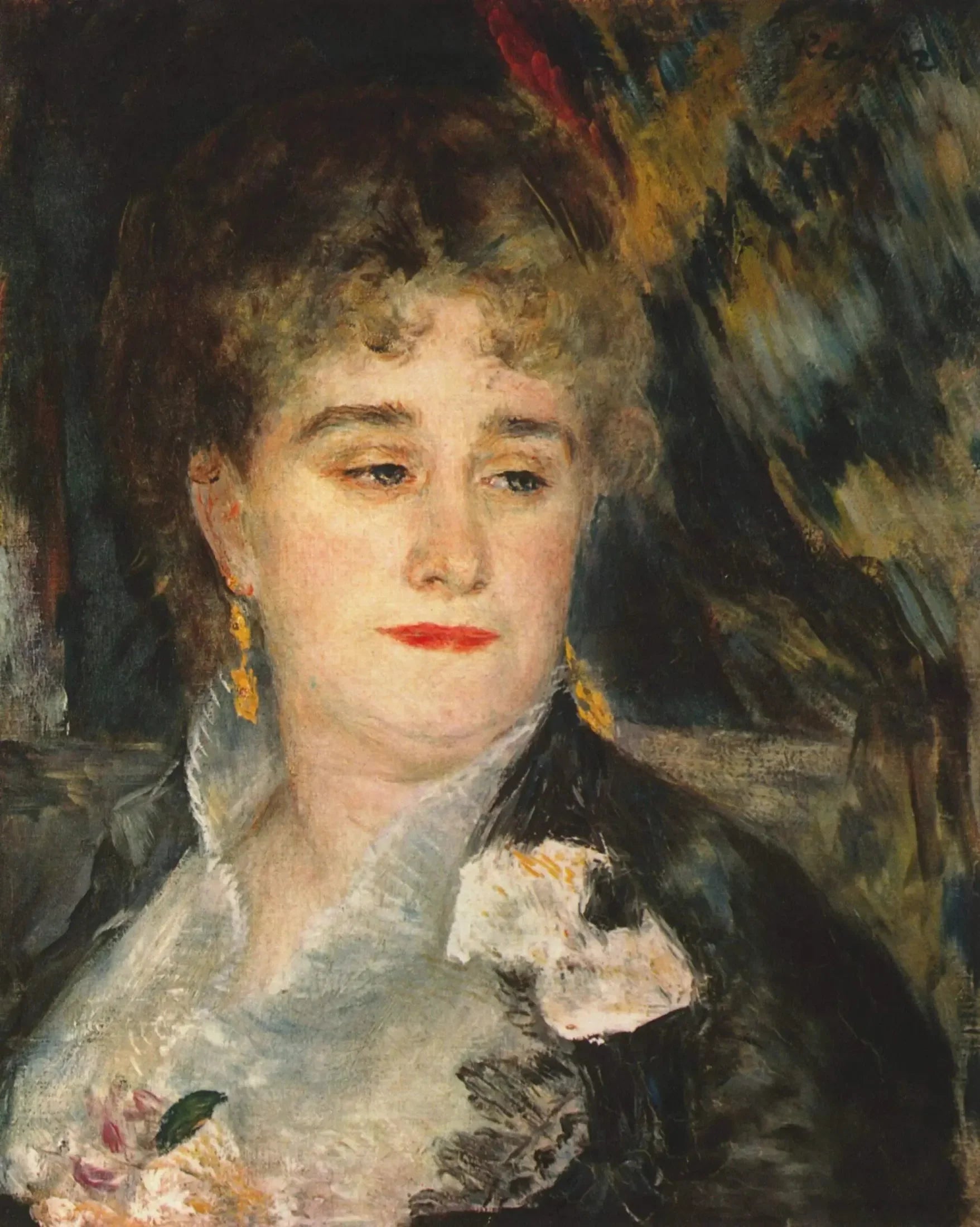 Madame Georges Charpentier - Pierre-Auguste Renoir image 1 copie de tableau peinte à la main