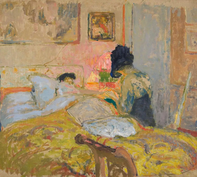 Madame Hessel ve Manikür - Édouard Vuillard