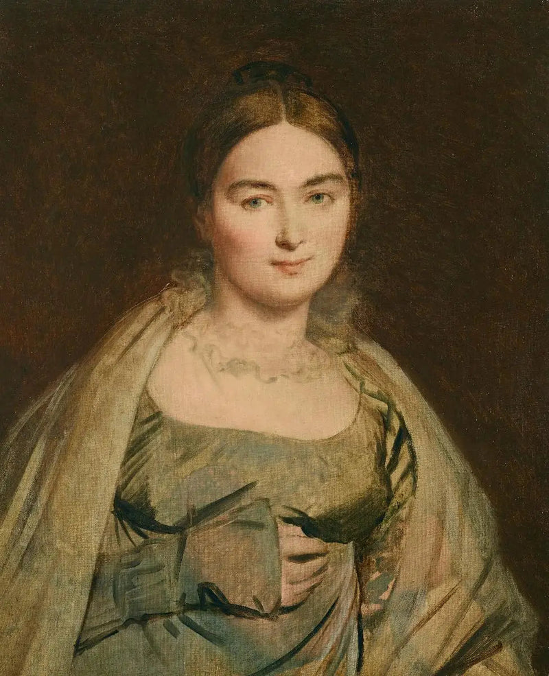 Madame Ingres, doğum adı Madeleine Chapelle - Jean-Auguste-Dominique Ingres