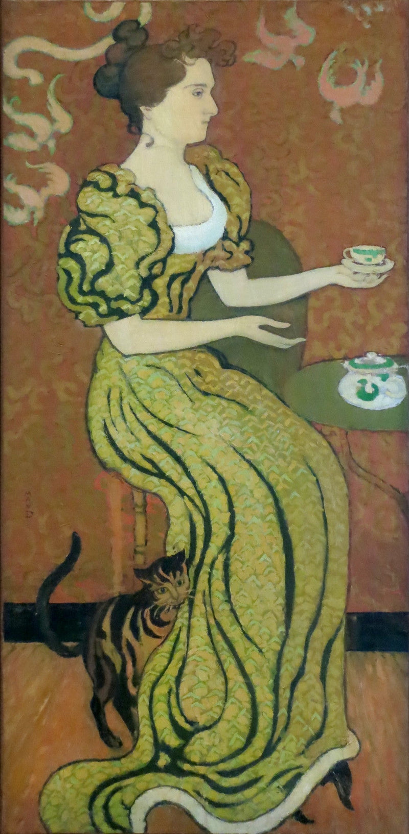 Madame Ranson ve Kedi - Maurice Denis