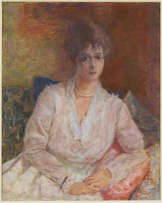 İnci kolye takan Madame Reine Thadée Natanson - Pierre Bonnard