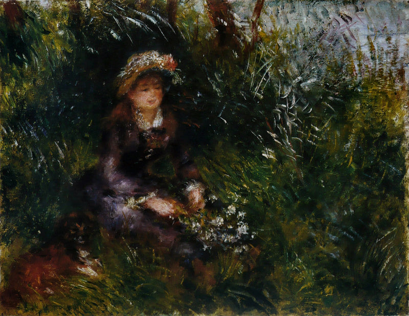 Renoir Hanım ve Köpeği - Pierre-Auguste Renoir