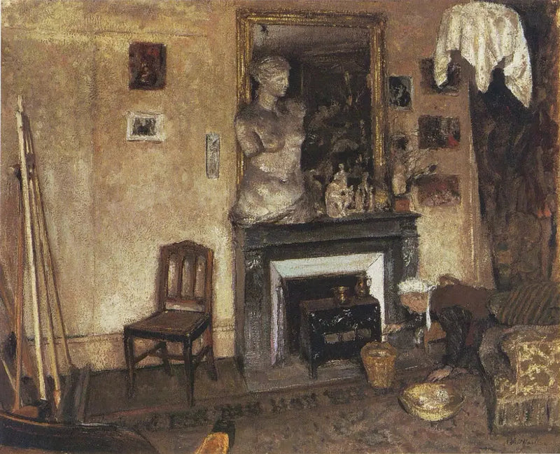 Madame Vuillard mirus'u yakıyor - Édouard Vuillard