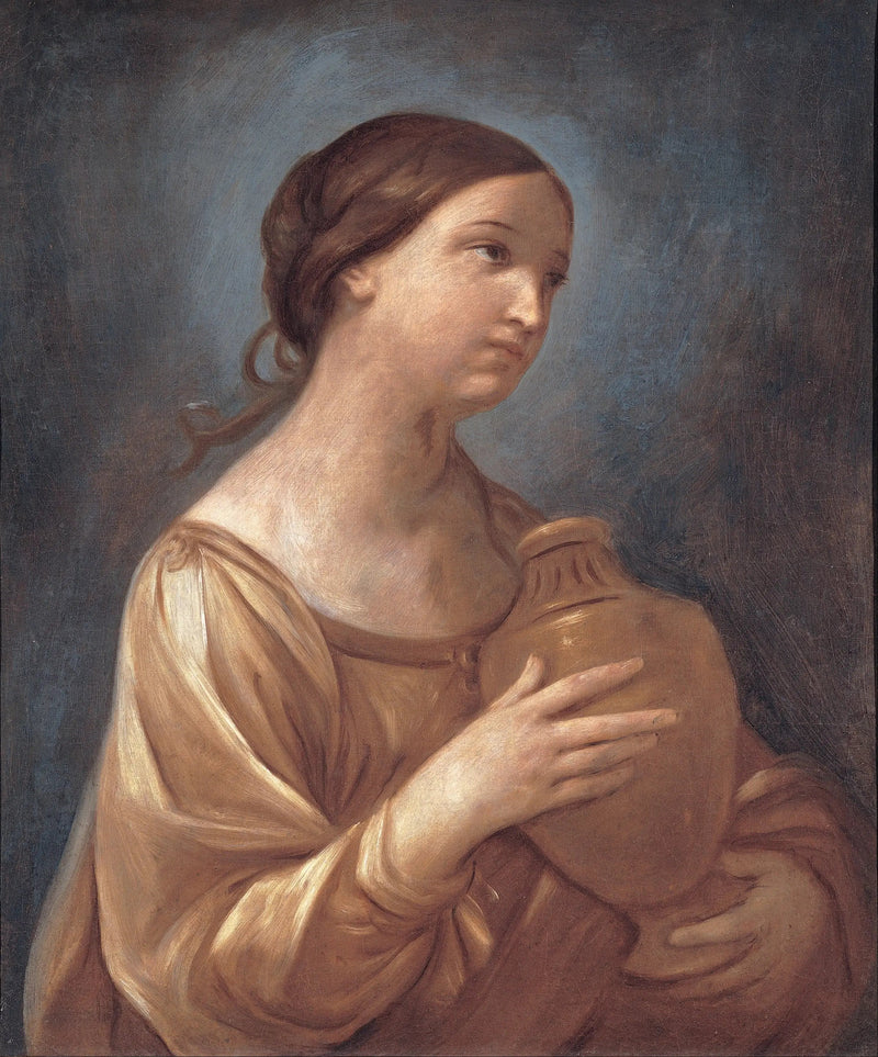 Madeleine ve parfüm şişesi - Guido Reni